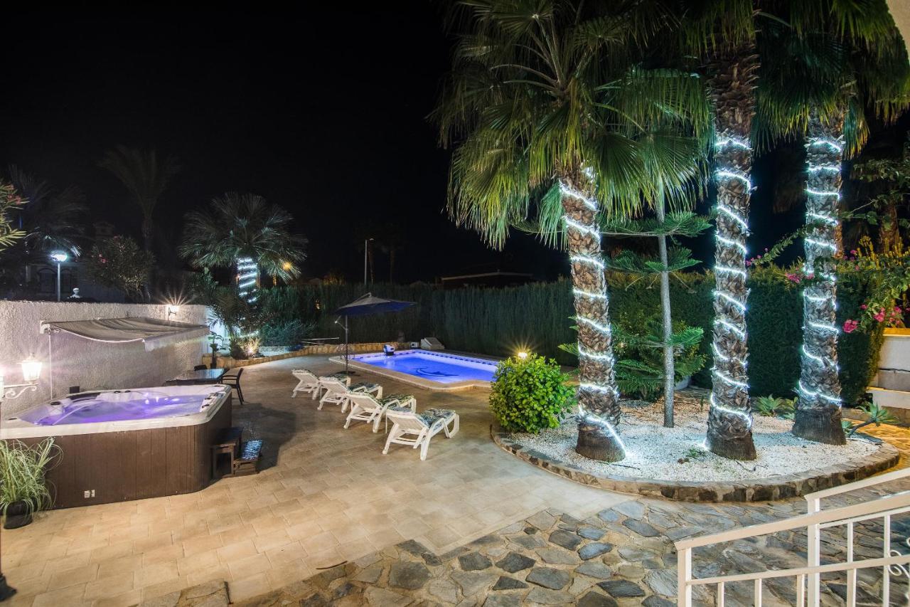 Villa Casa Blanca La Grande - Swimming Pool - Jacuzzi Xxl - 2,4km - Airport 12 Km - Center 1km Gran Alacant
