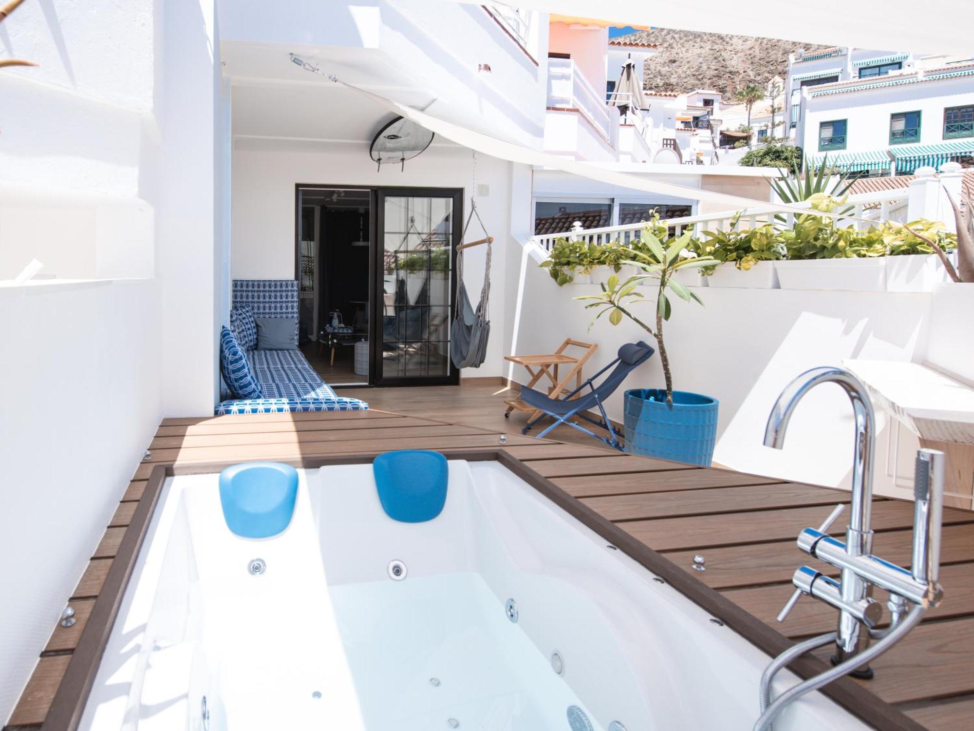 Apartamento Wow With Private Jacuzzi And 2 Terraces In Christianos Los Cristianos (Tenerife)