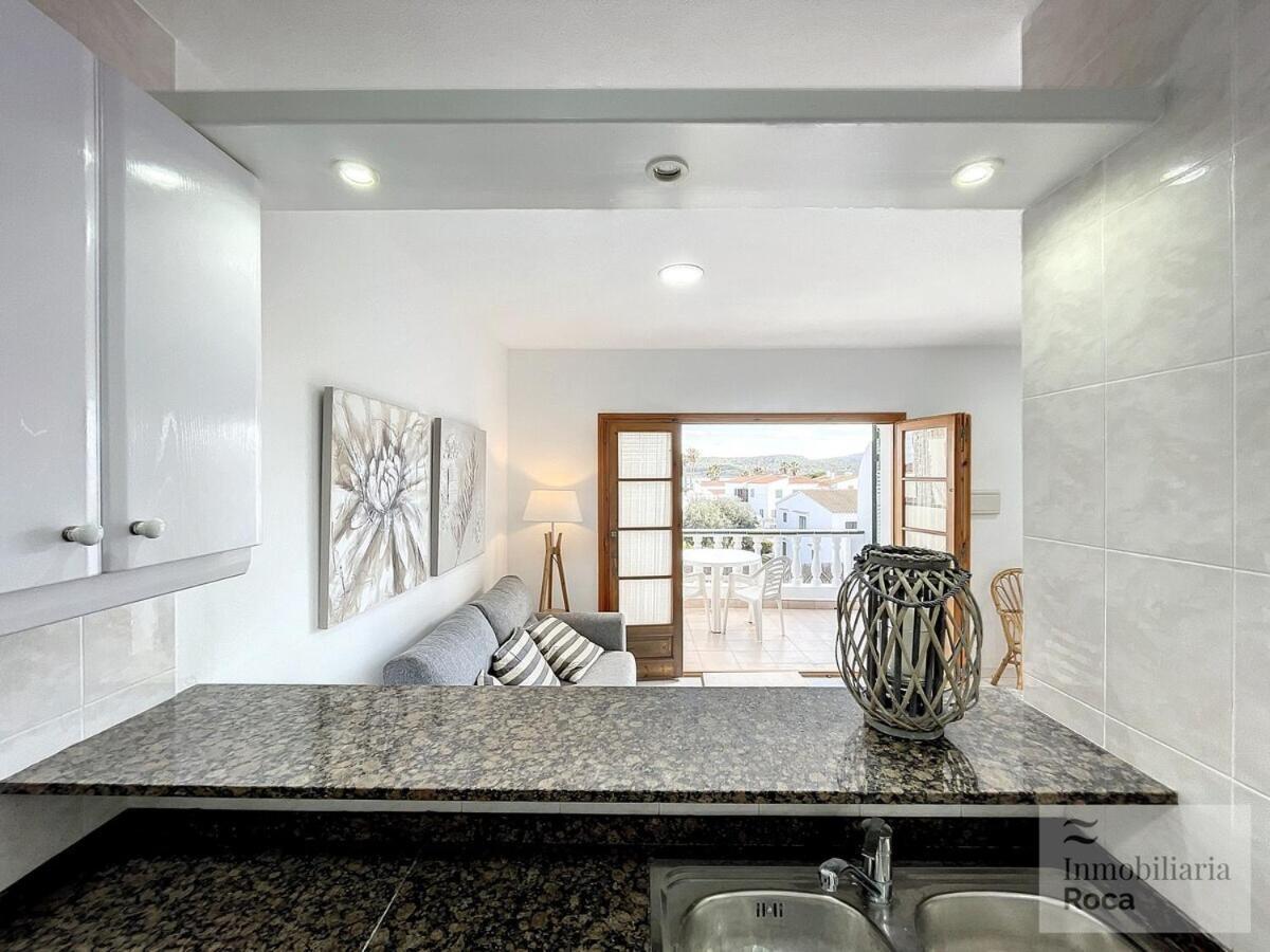 Apartamento Roca Fornells, En Ses Salines Con Piscina Ss22