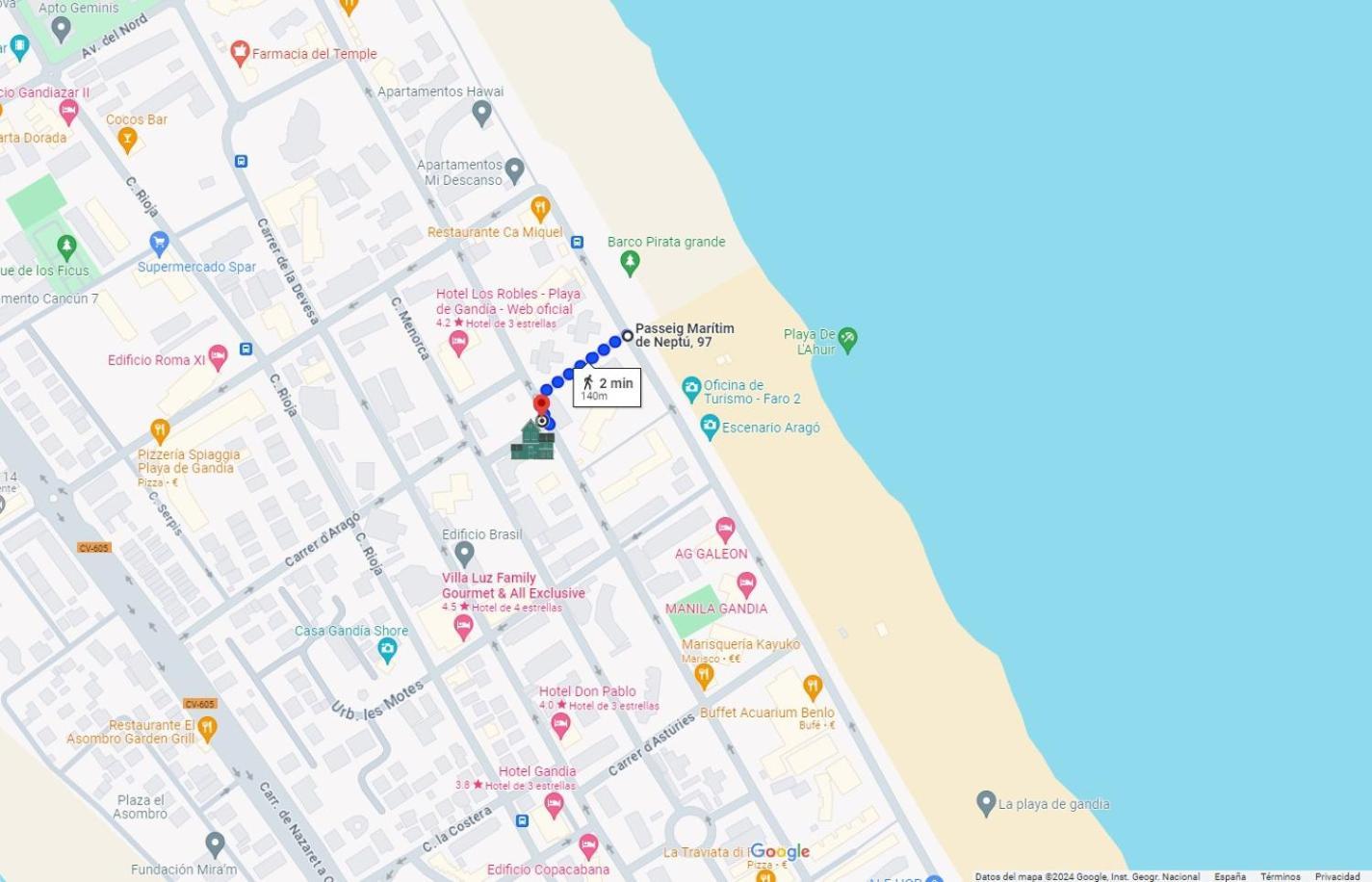 Apartamento Eurosol Vacaciones Playa Gandia
