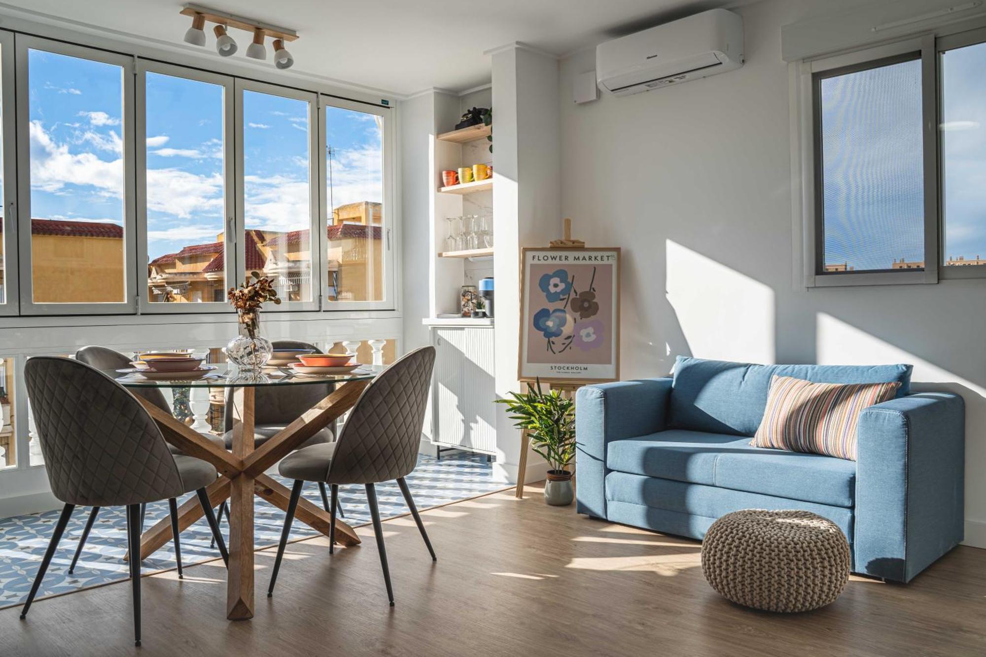 Apartment Penthouse , Sea View @ Roof Top , 4 Min To Beach *