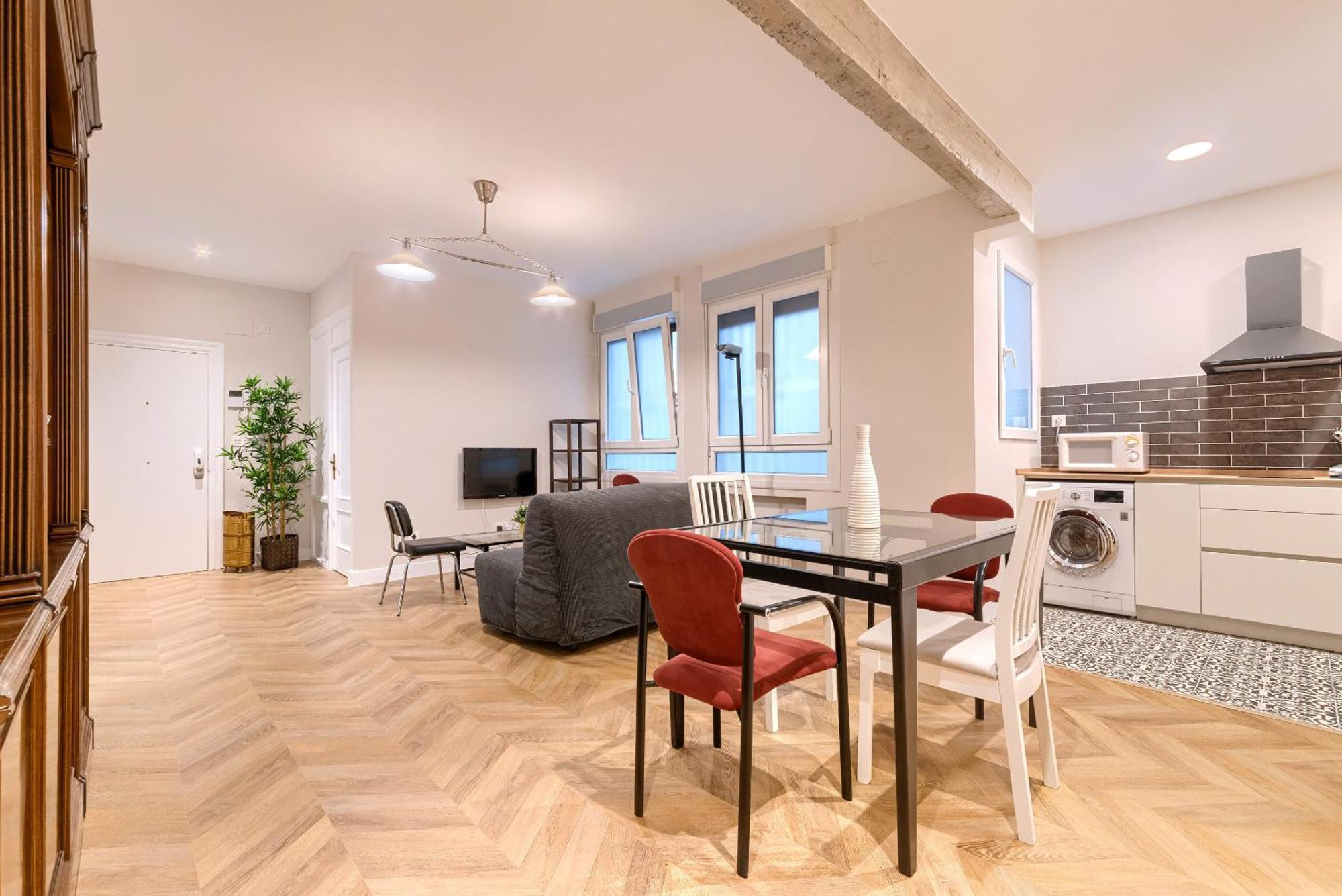 Euskalduna, Vivienda Turistica Moderna Y Renovado Apartamento