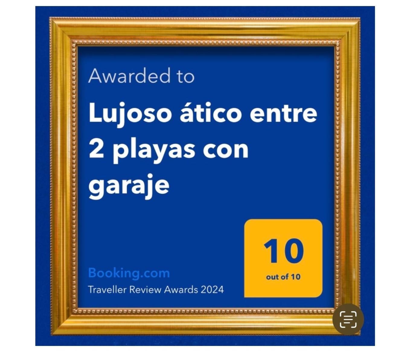 Lujoso Atico Entre 2 Playas Con Garaje, Terraza, Vistas Y Wifi *