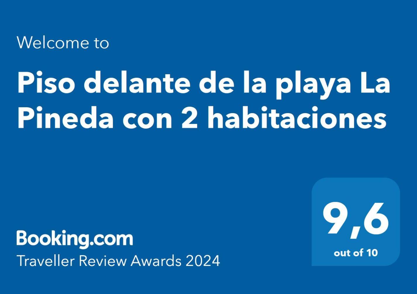 Piso Delante De La Playa Con 2 * La Pineda