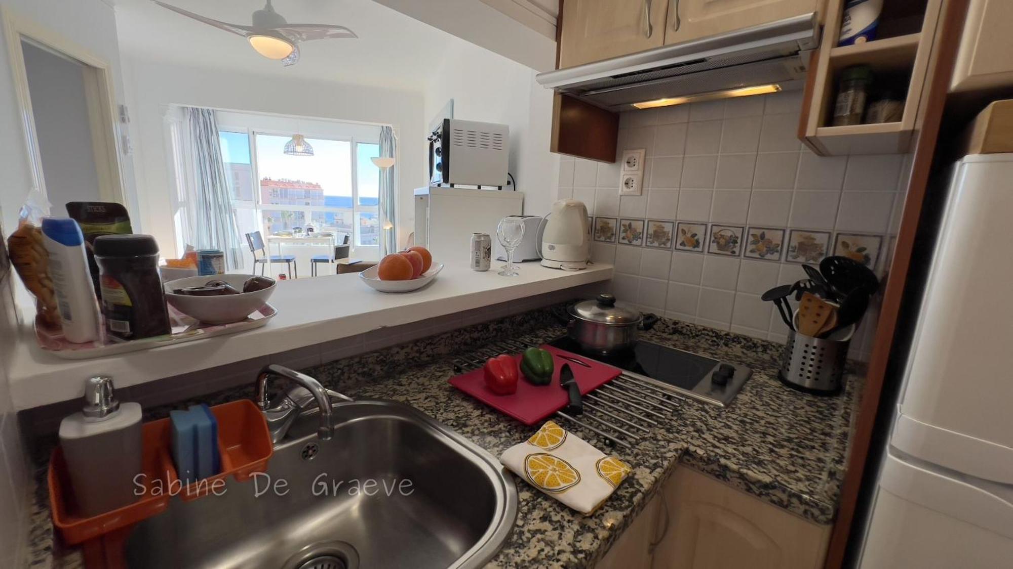 Seaside Apartment For 2 Next To Nerja Pool Carabela-C704 Torrox-Costa Apartamento *