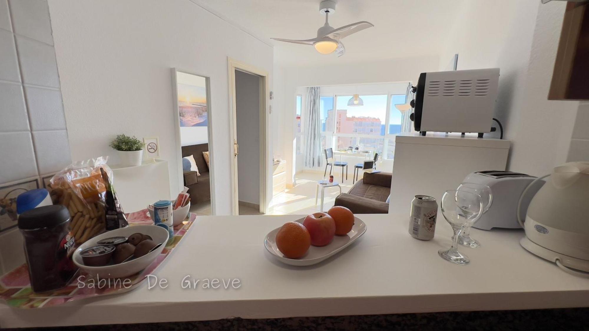 Seaside Apartment For 2 Next To Nerja Pool Carabela-C704 Torrox-Costa Apartamento