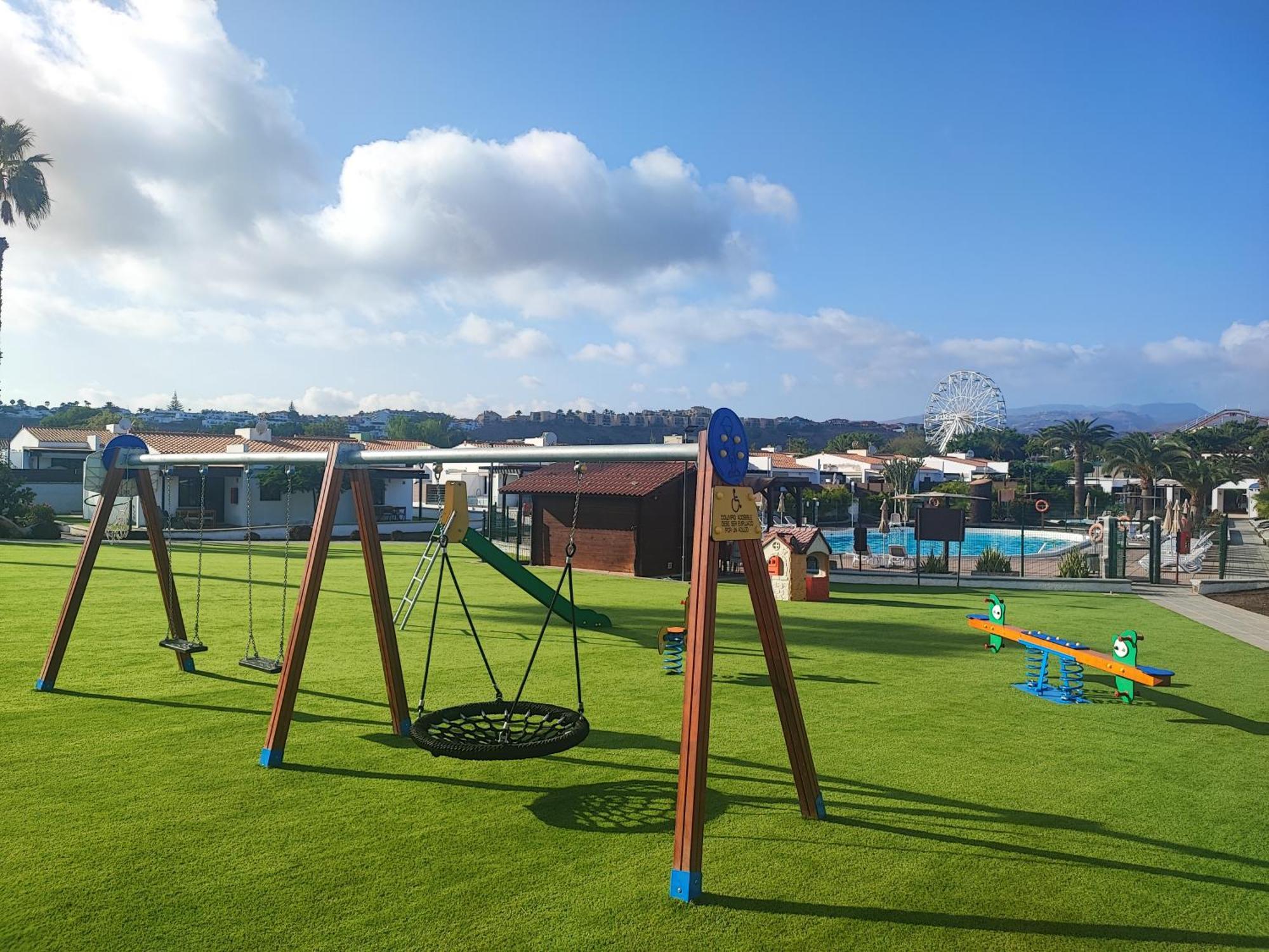 1 Maspalomas Golf Con Piscina Y Jardín