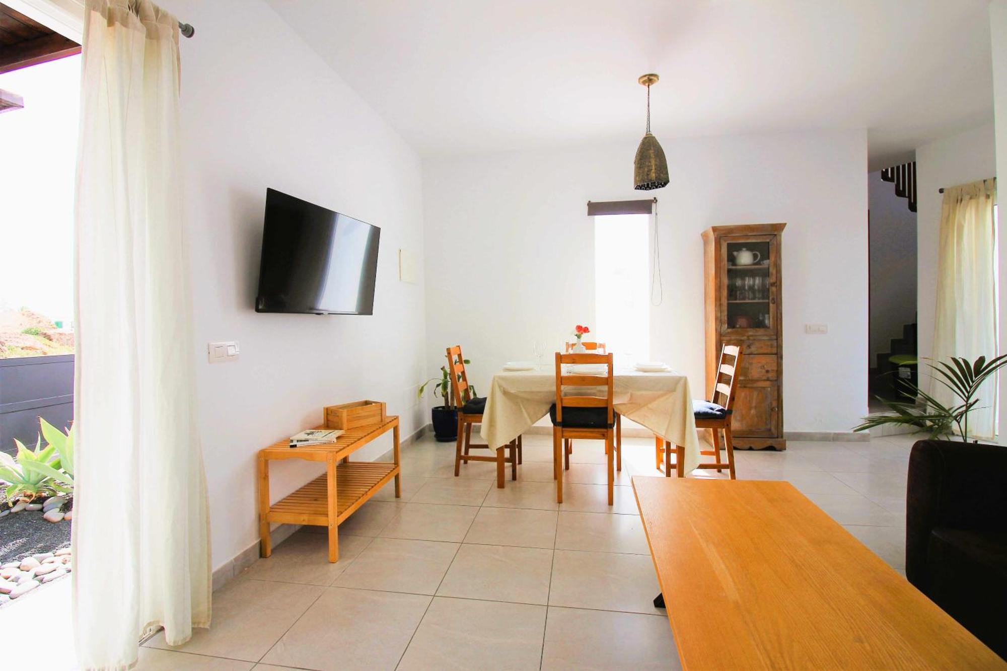 Сasa de vacaciones Casa Tabaiba Con Jardin Y Barbacoa
