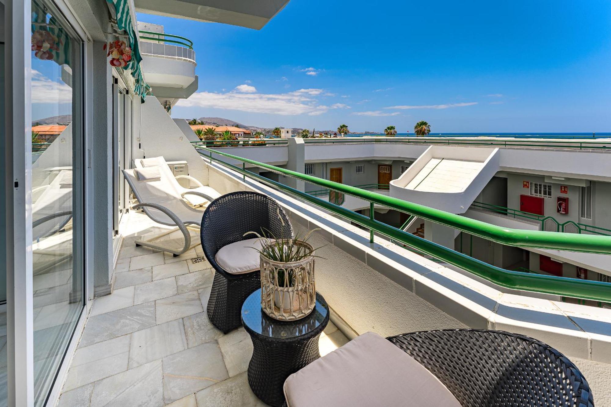In Complex Altamira With Direct Ocean View Apartamento Costa Adeje (Tenerife)