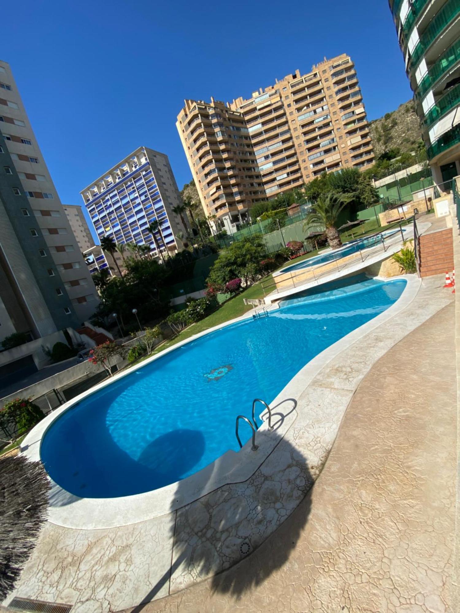Benidorm Con Piscina En La Playa Apartamento