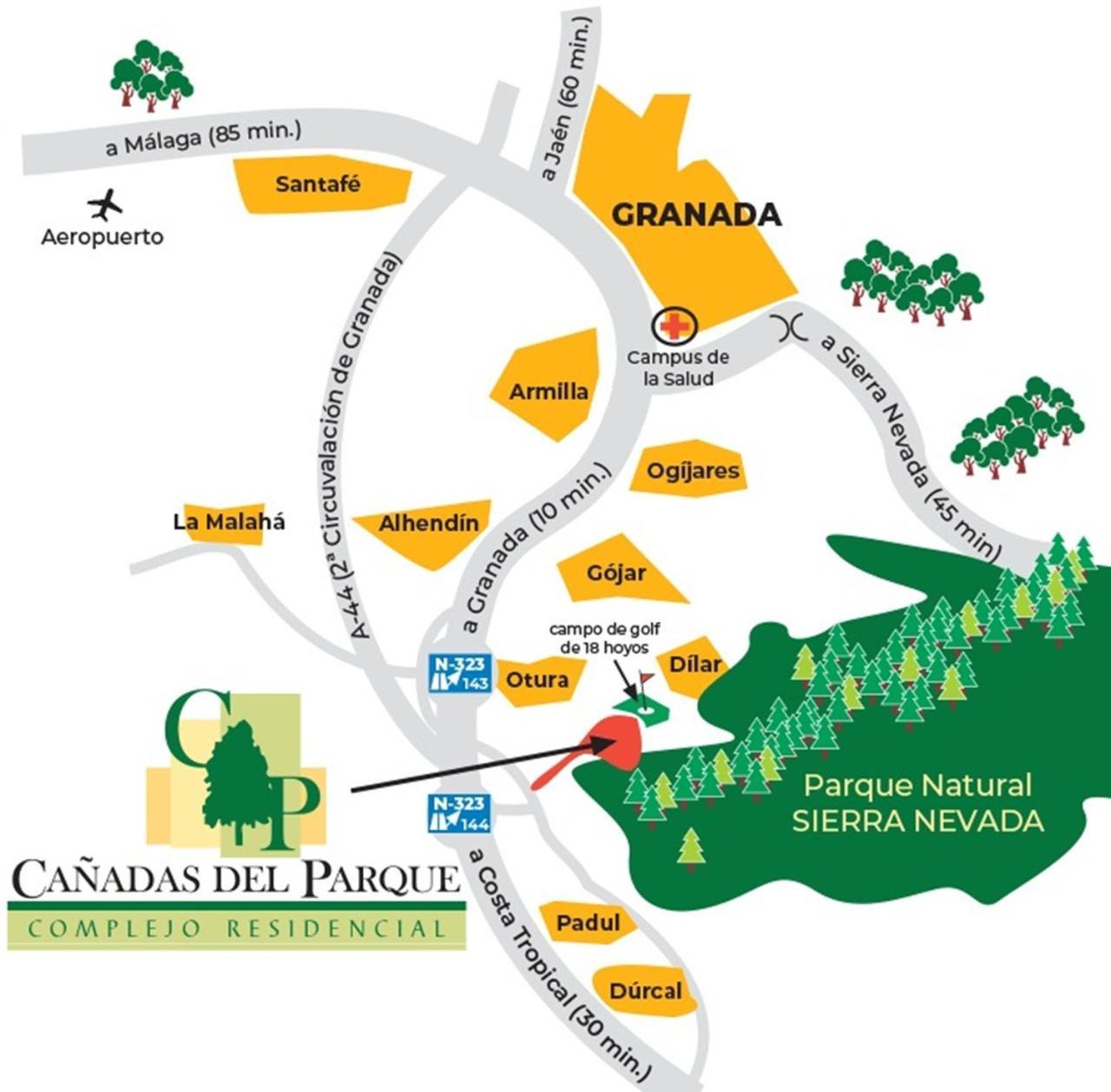 Casa , Dilar, Granada Con Jardin Y Piscina * Dílar