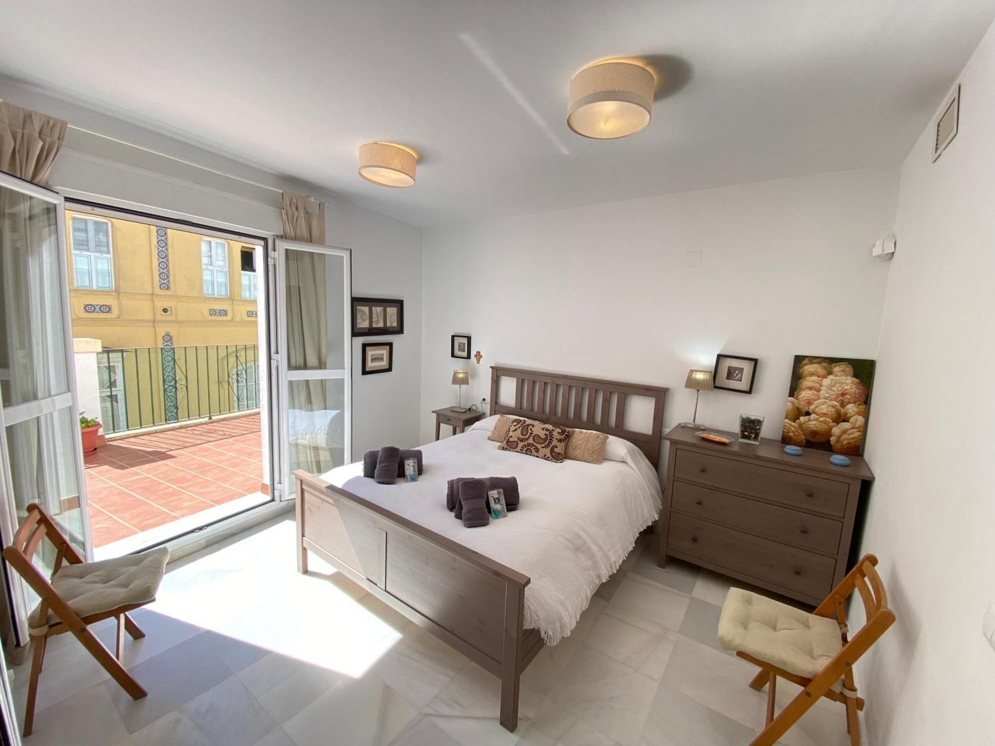 Magnifico Atico Pleno Centro. Terraza 60m. Climatizado, Garaje Apartment *