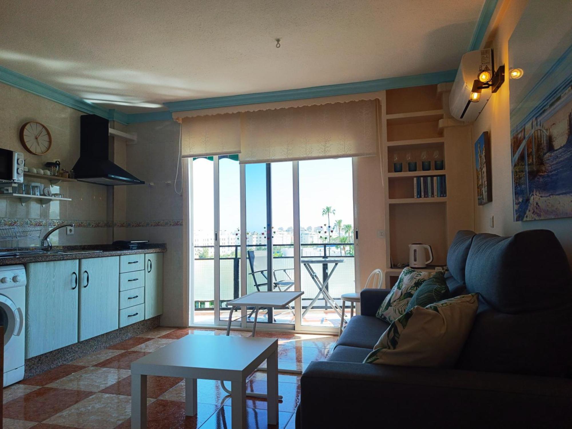 Riv - Reformado, Terraza Con Vistas Al Mar, 1 Dormitorio, 800 Metros De La Playa Apartamento *