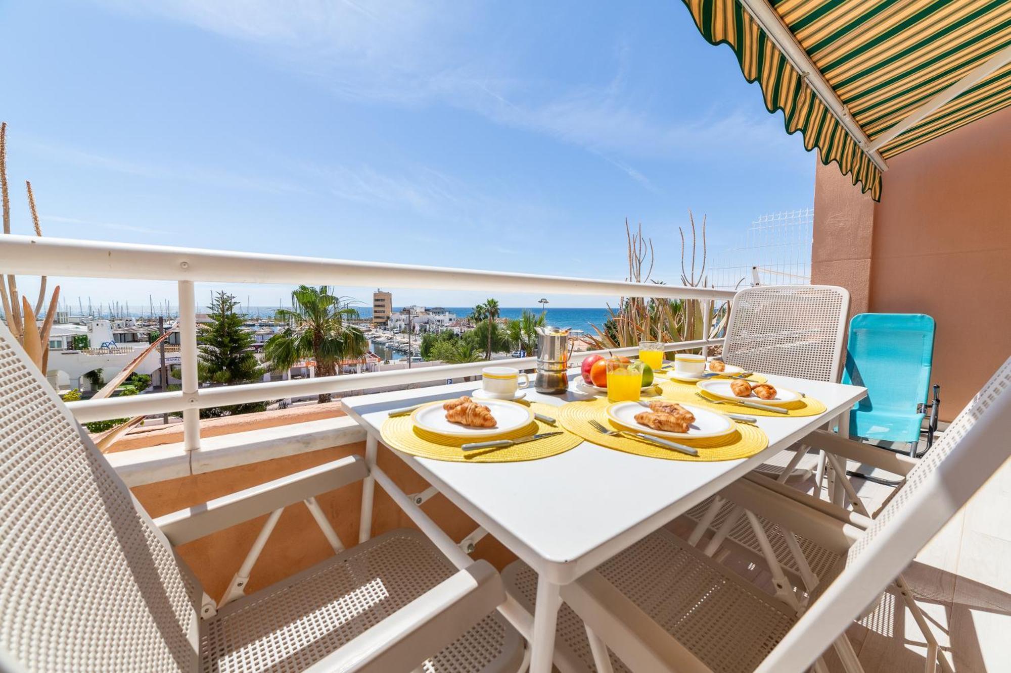 Apartamento Trendyhomes Puerto - Vistas Al Mar, Parking Incluido, Playa A Un Paso *