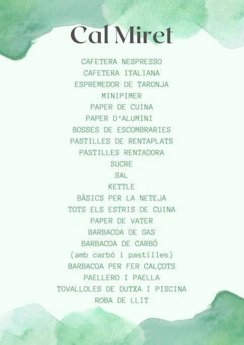 Cal Miret *