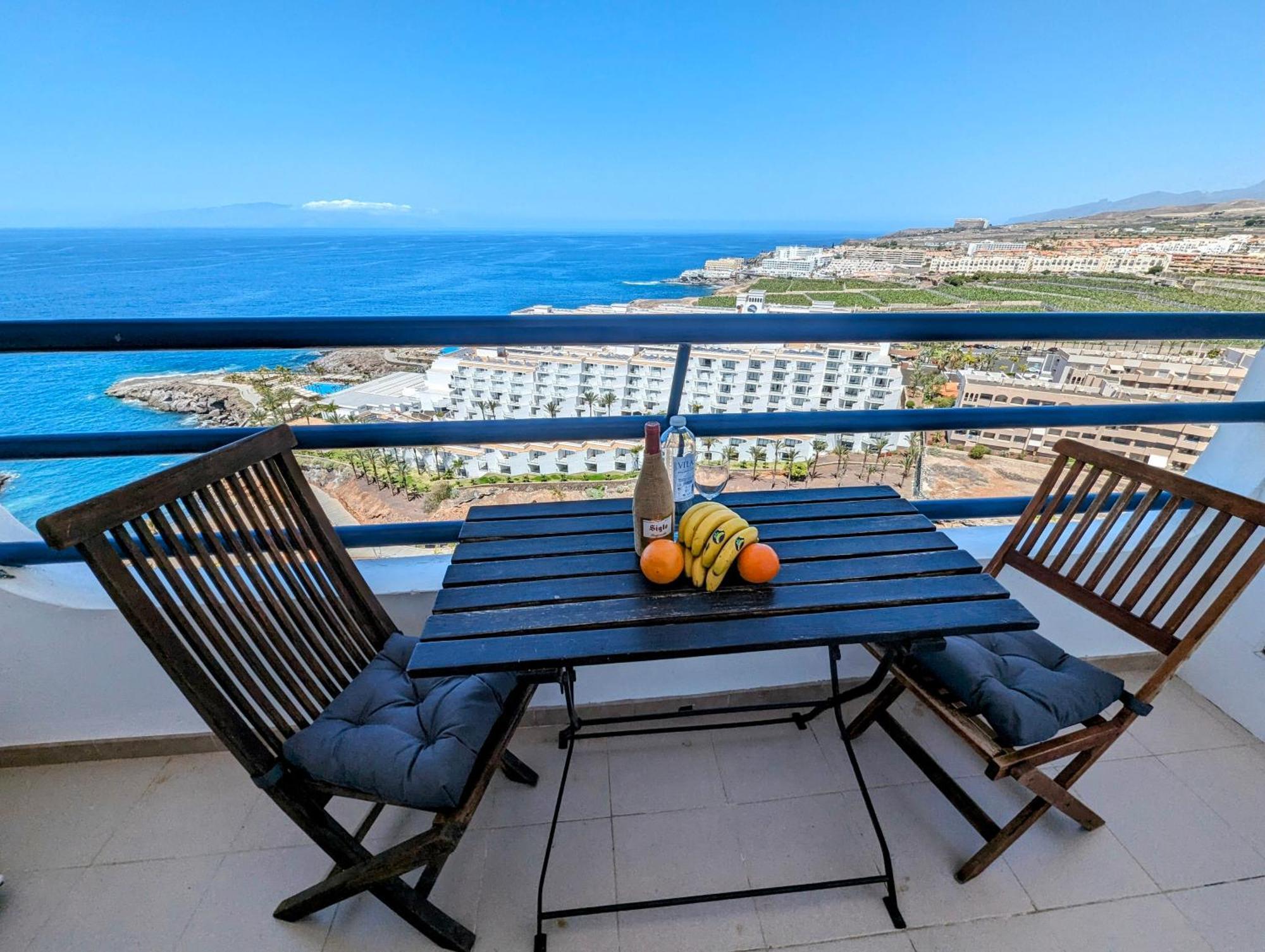 Tenerife - Ocean View And Internet Wifi Optical Fiber - For Rent * Playa Paraíso