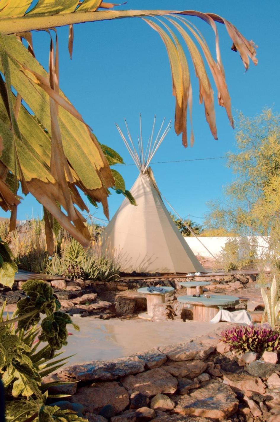 Casa La Paz- Teepee Volcano Campo de lujo Tindaya