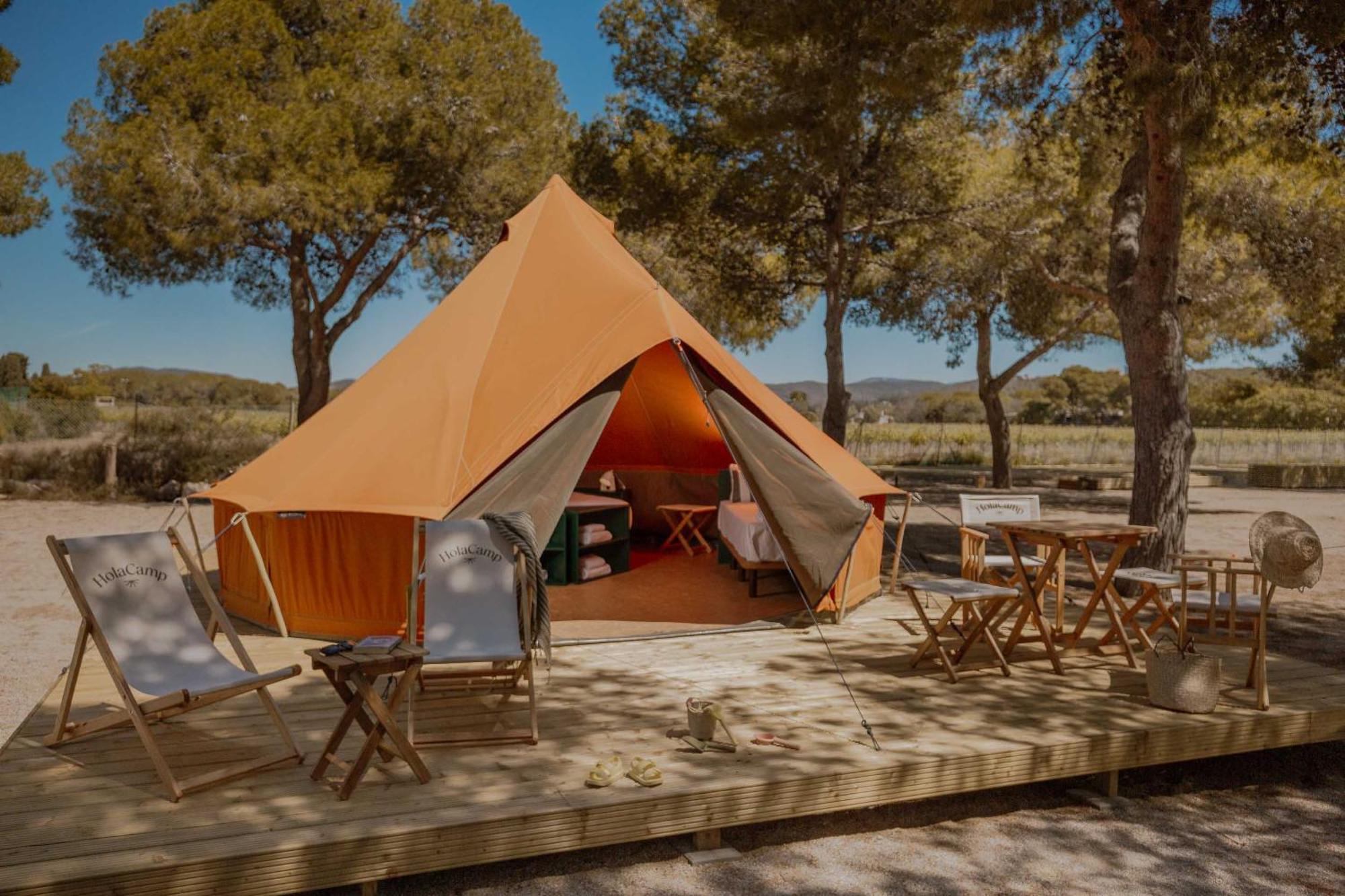 Holacamp Palamos Costa Brava Luxury tent Vall-Llobrega
