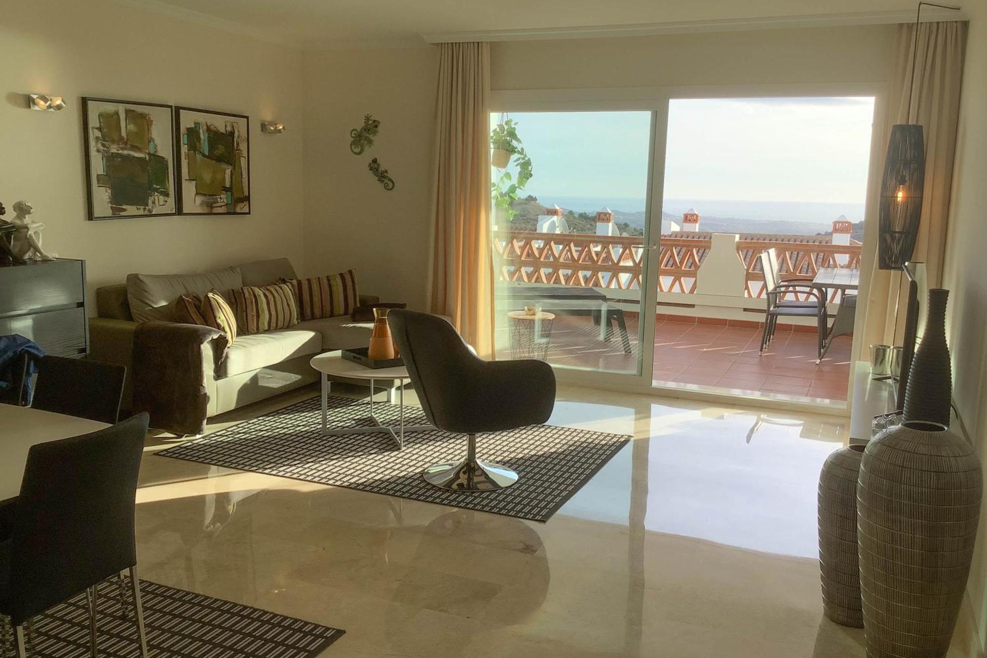 Pool Calahonda 2 With Sea View - Happy Apartamento *