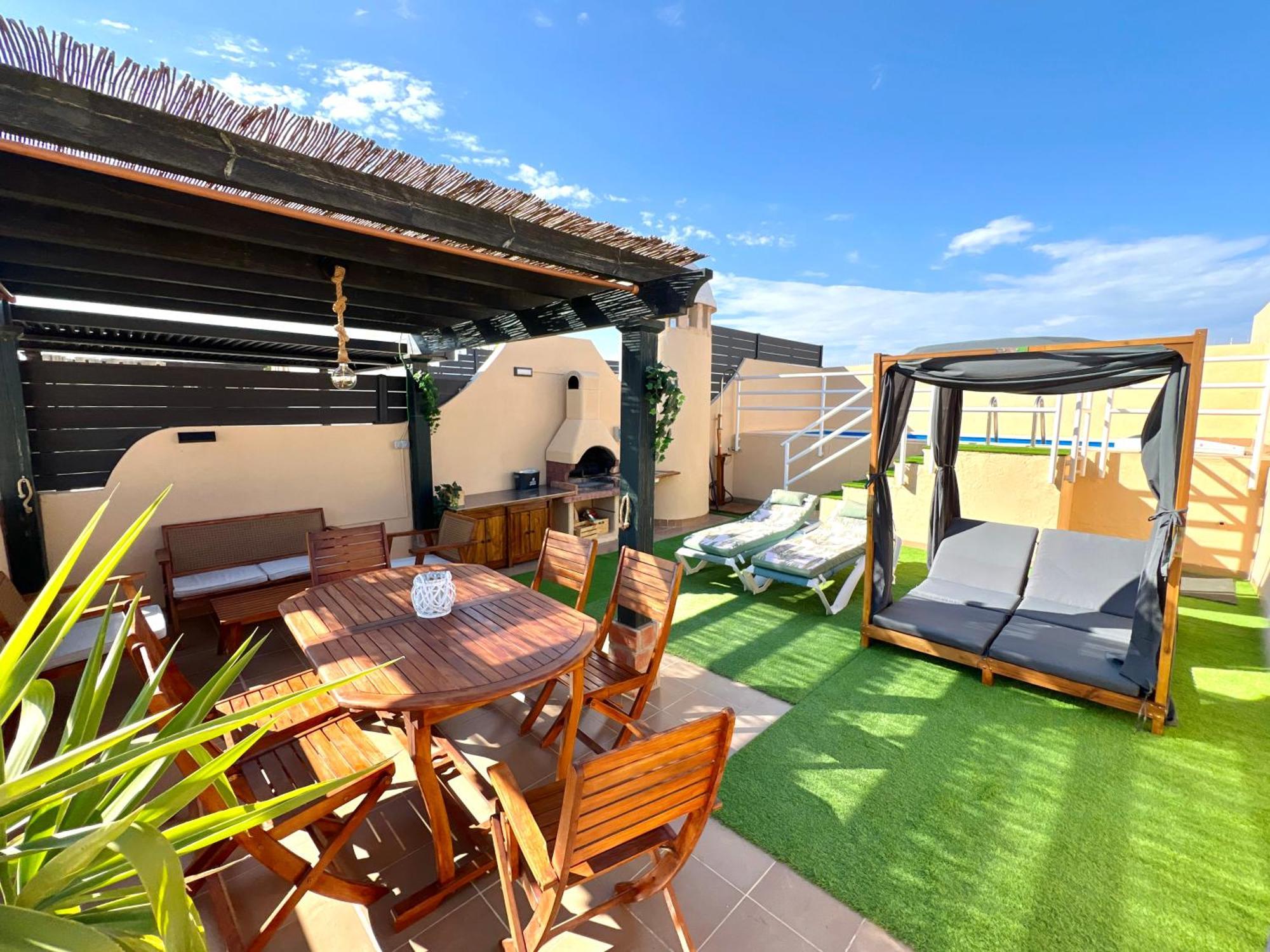 Bora Bora Atico Con Piscina Privada En Paraiso De Apartamento Vera