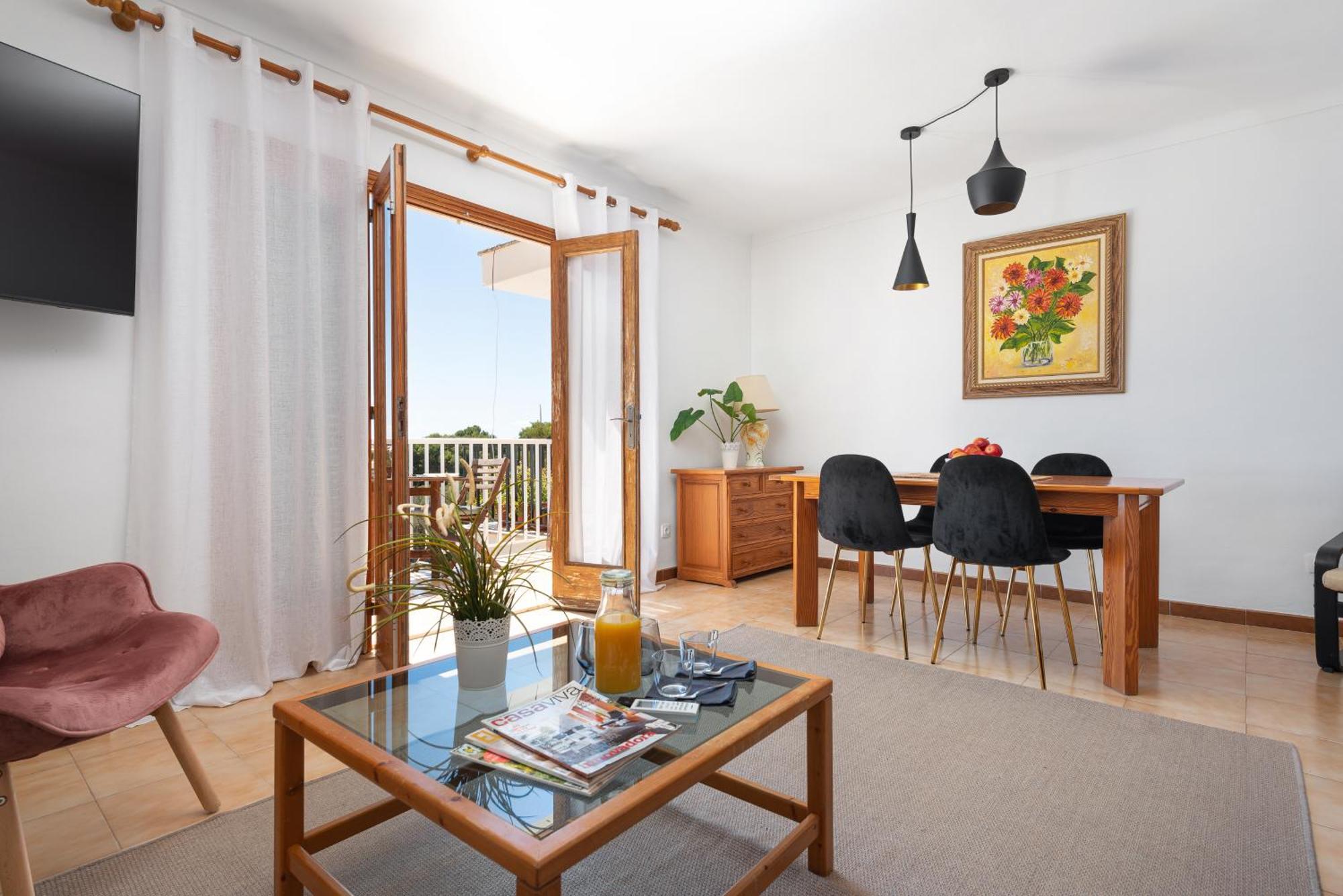 New! Harmonia, Front Sea View, Cala Marsal 300m Apartamento *