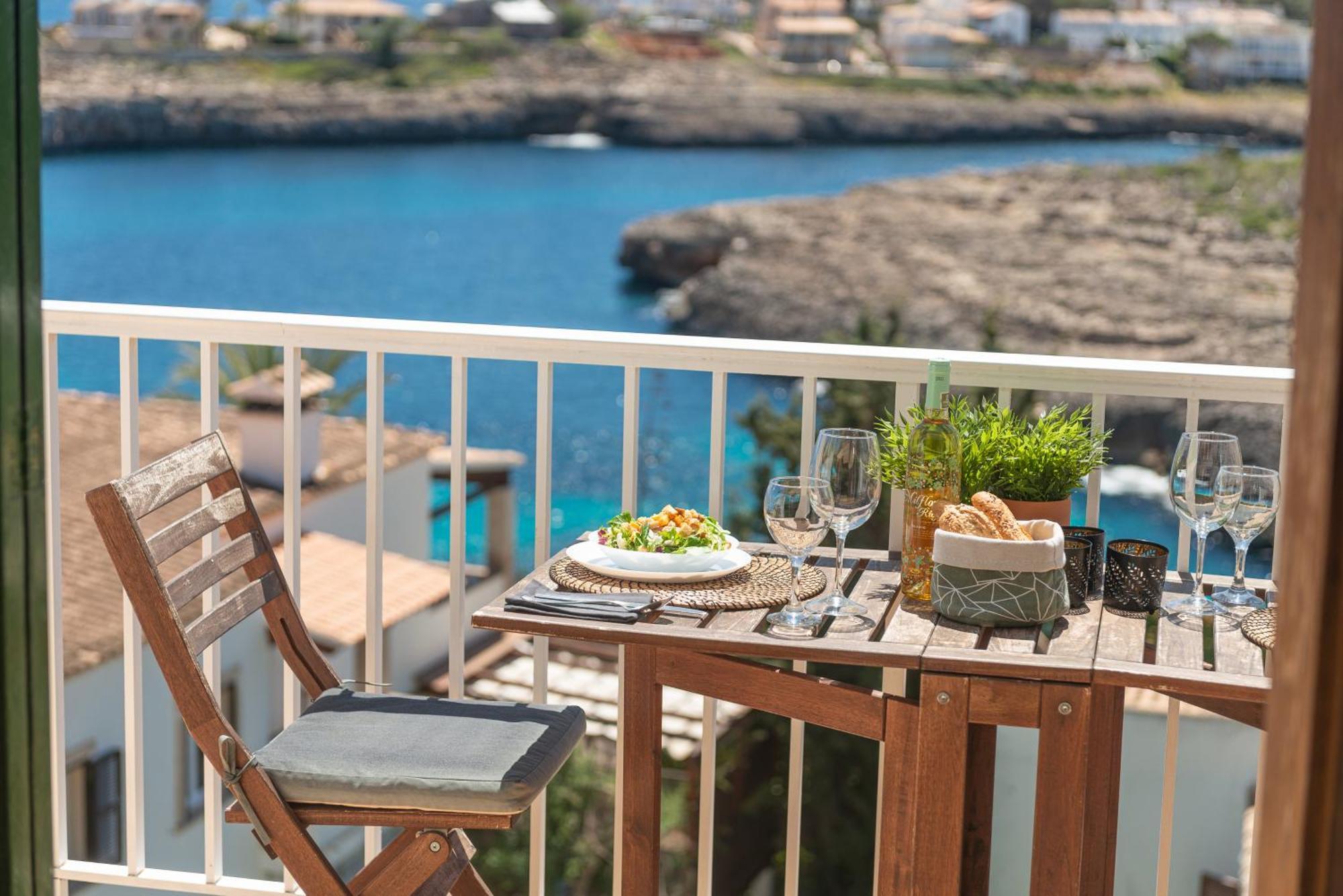 Apartamento New! Harmonia, Front Sea View, Cala Marsal 300m *