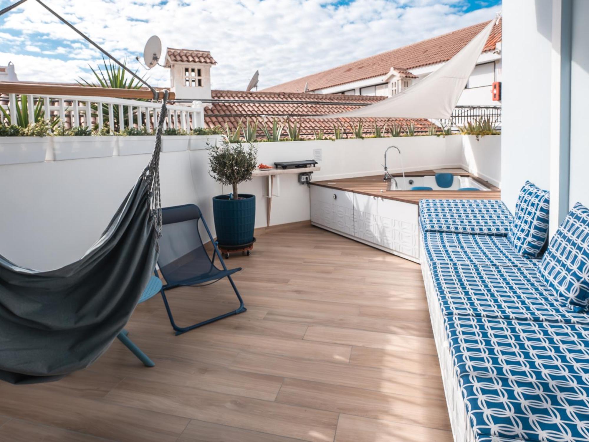 Apartamento Wow With Private Jacuzzi And 2 Terraces In Christianos