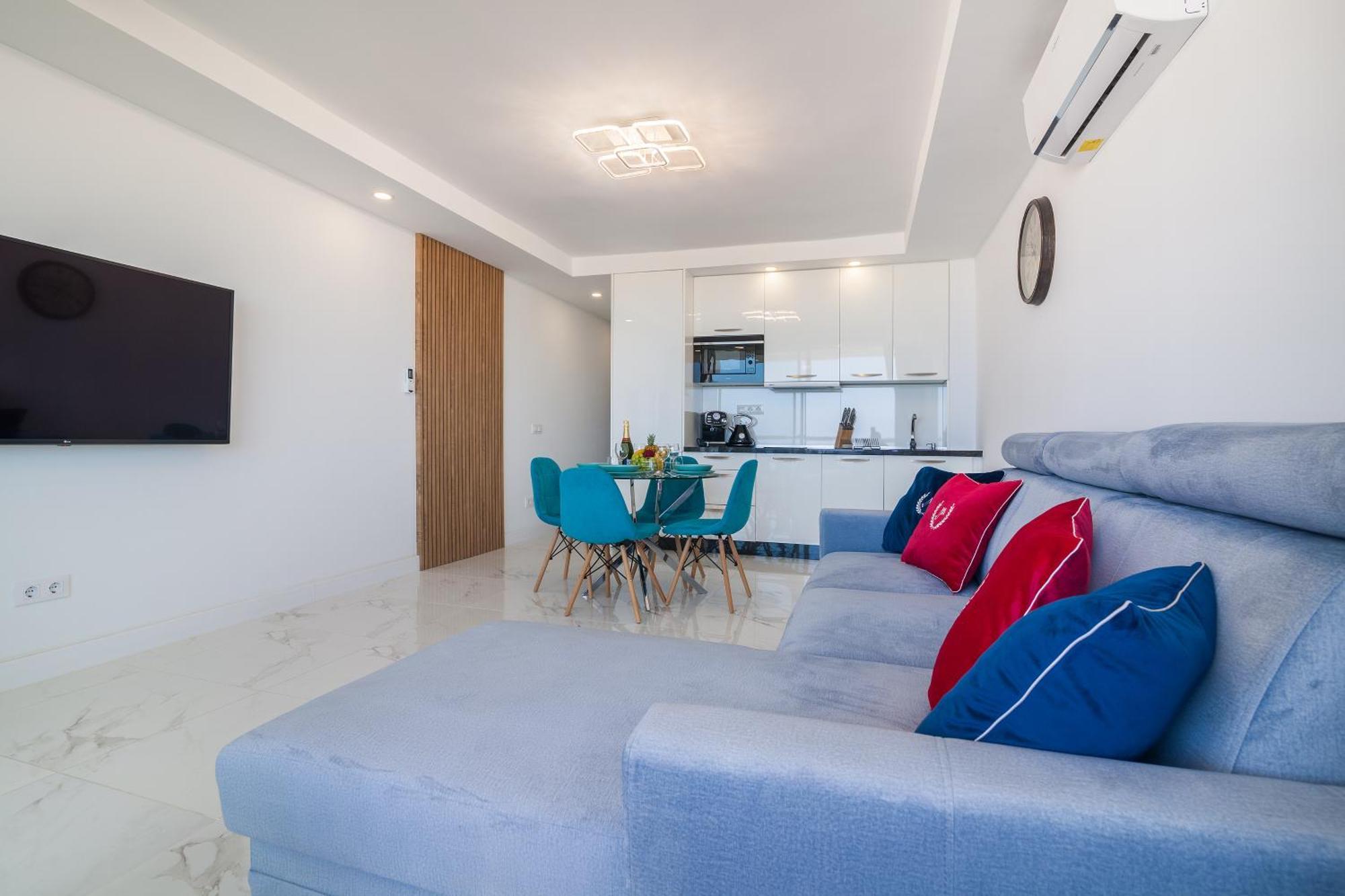 Apartamento Ponderosa 807, Americas, One Bedroom With Large Terrace And Ocean View, Next To Siam Park *