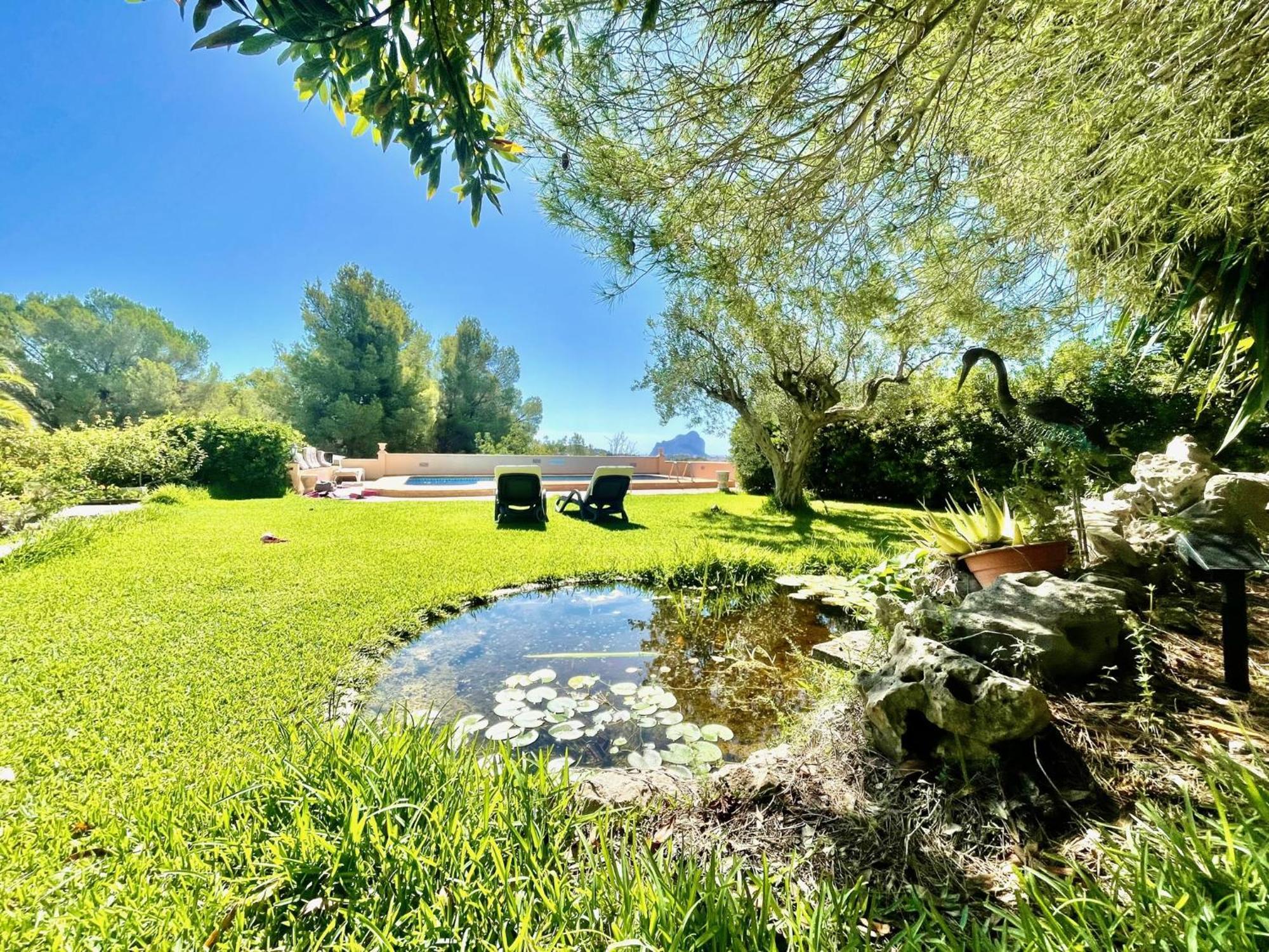 Villa Exclusiva Con Vista Al Mar En Calpe Empedrola
