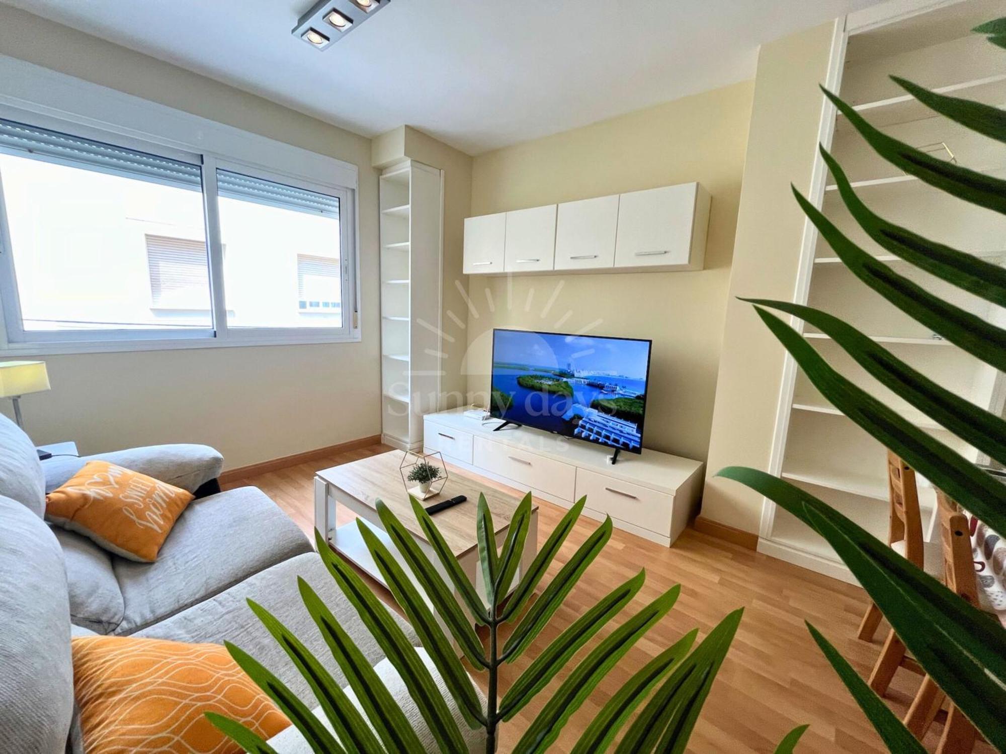 Acogedor A 30 Metros De La Playa - Wifi - Smarttv *