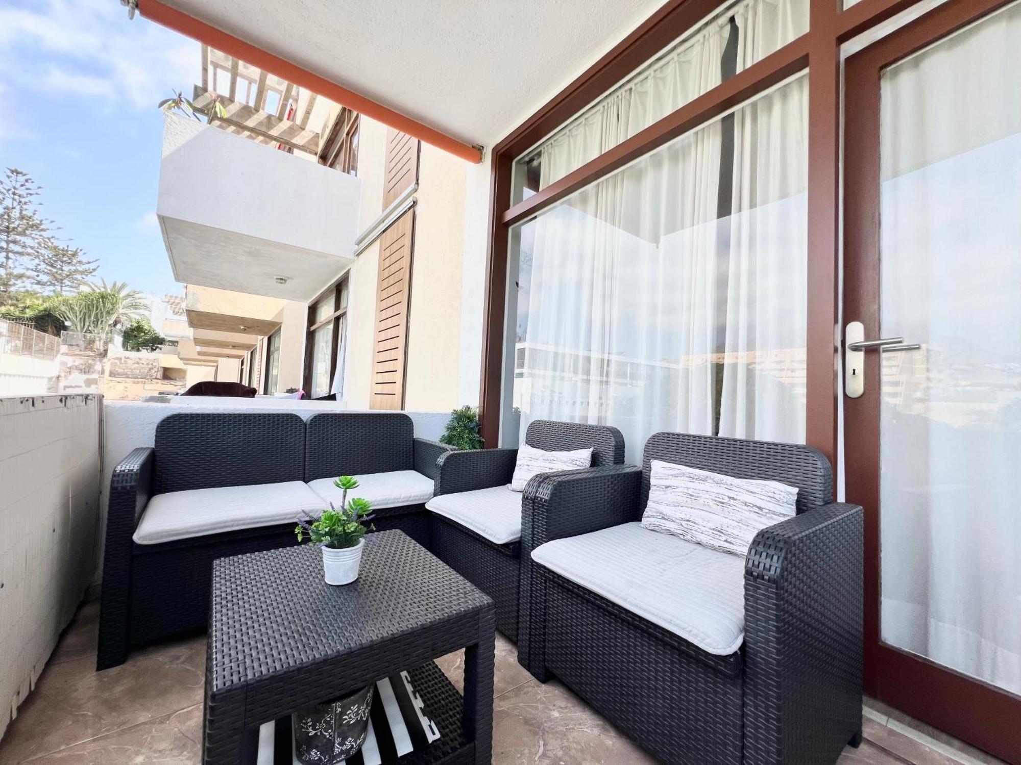 Precioso Con Piscina A 1’ De La Playa Apartamento Arona (Tenerife)