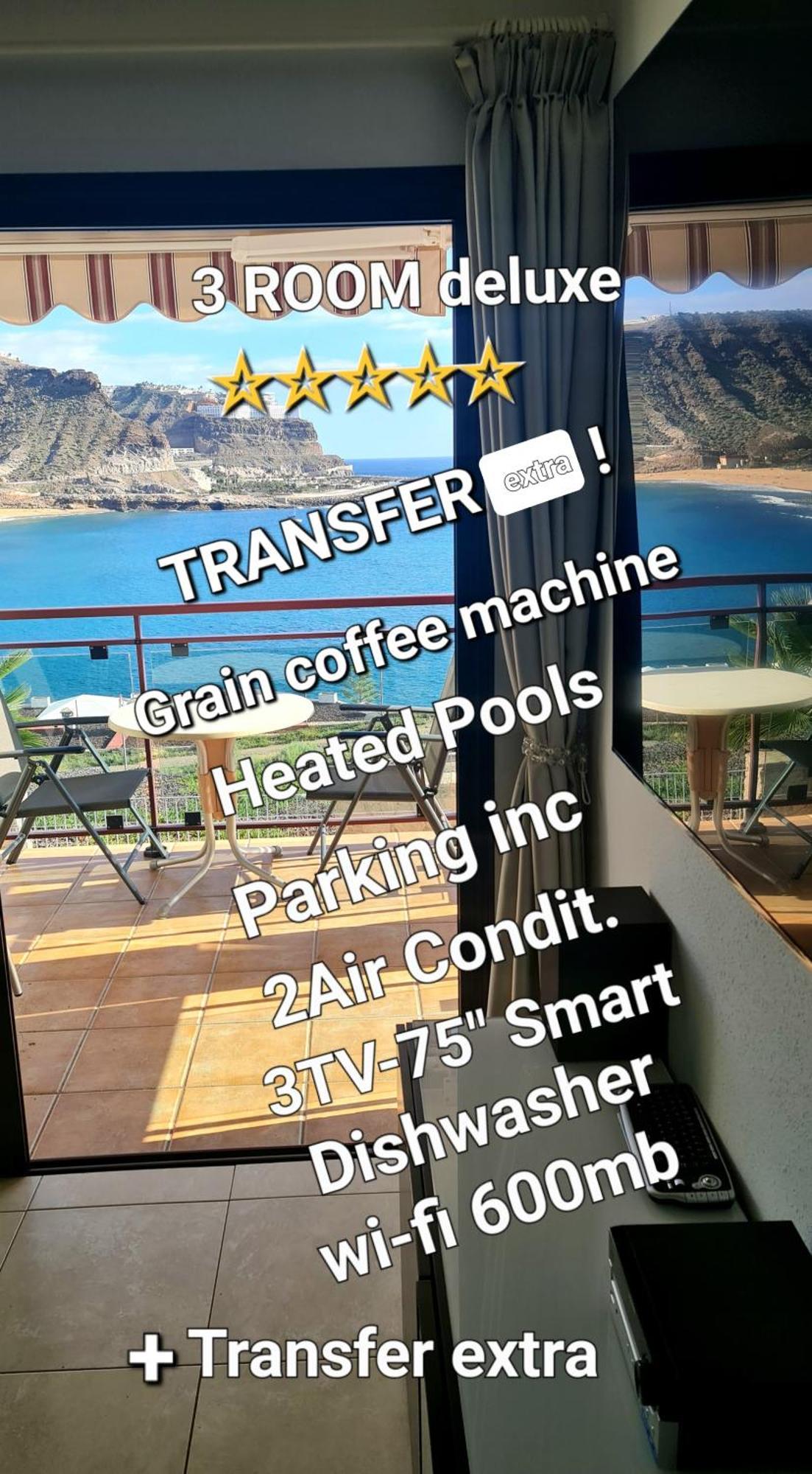 Seaside Haven: Deluxe Seaview With Heated Pools Apartment Playa Del Cura (Gran Canaria)