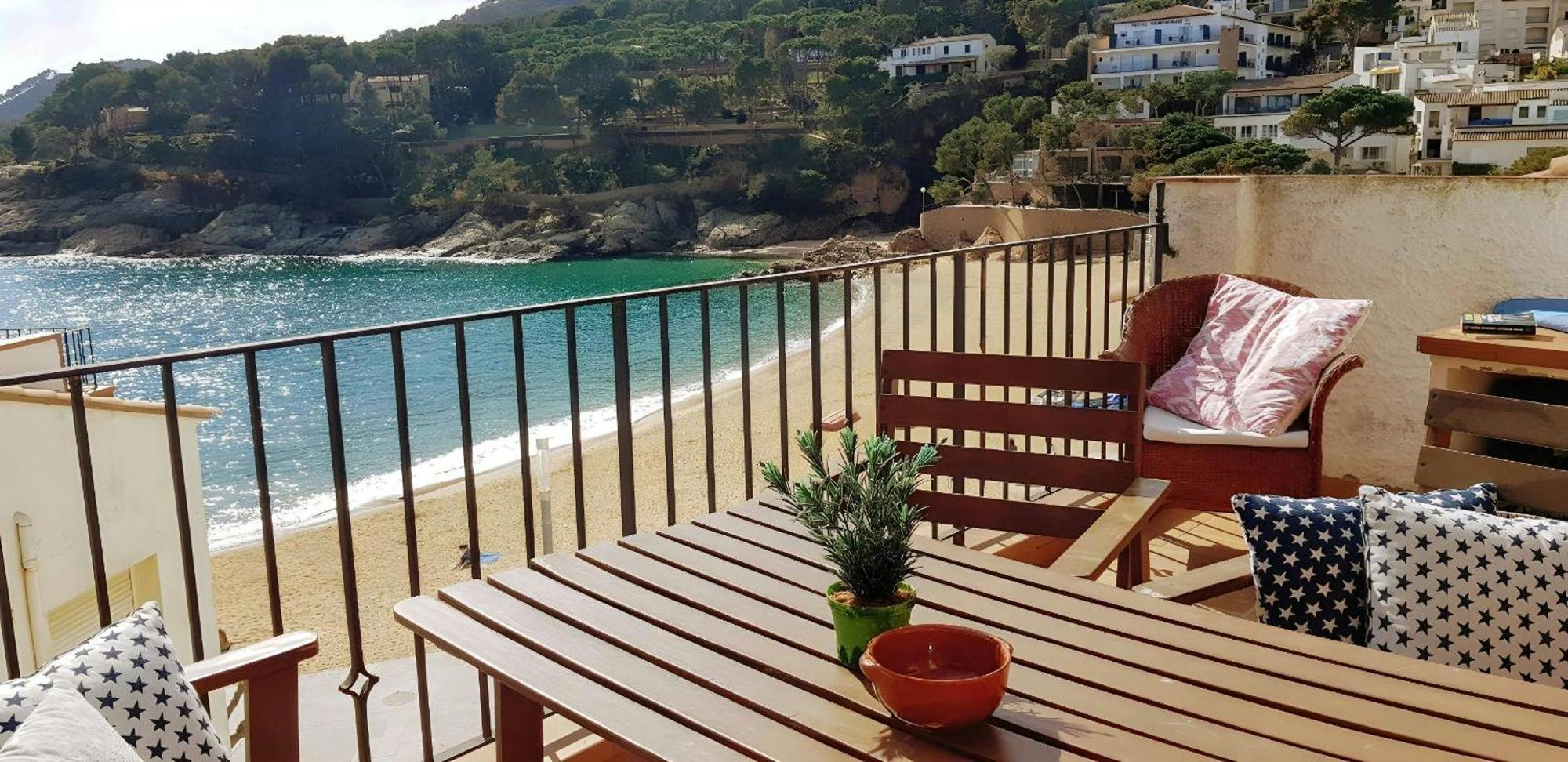 Beach 2 - Terrace Penthouse On The Beach Tamariu