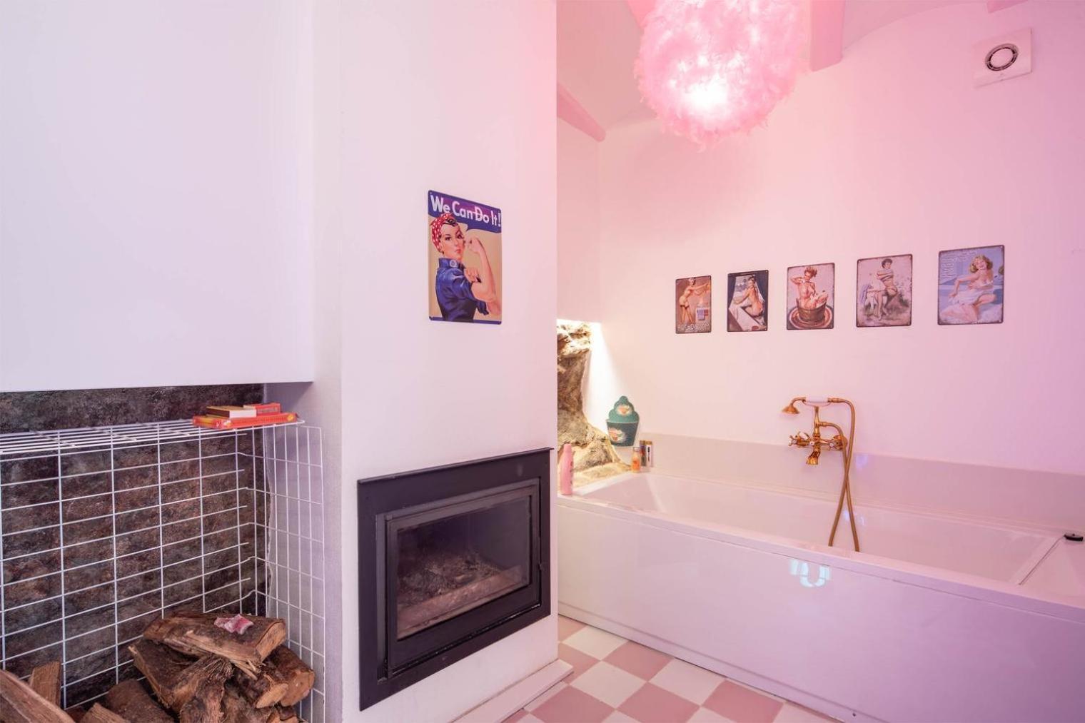 Apartamento La Años 50 Bañera Y Chimenea De Leña Corcubión
