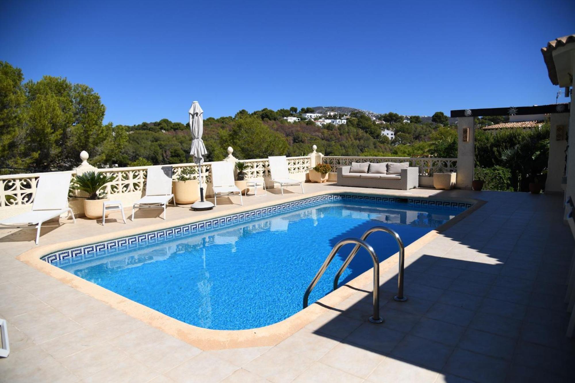 Villa Vinas With Beautiful View Teulada