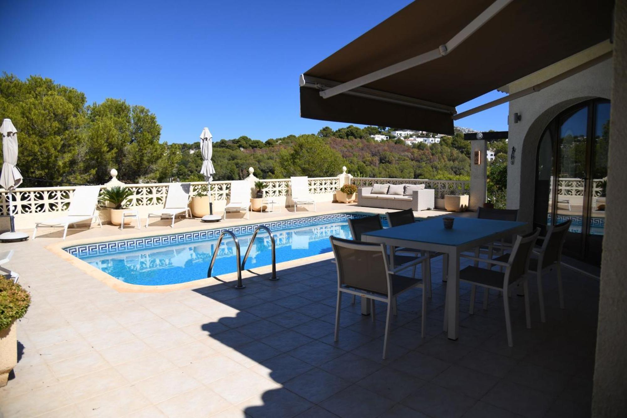 Villa Vinas With Beautiful View Teulada