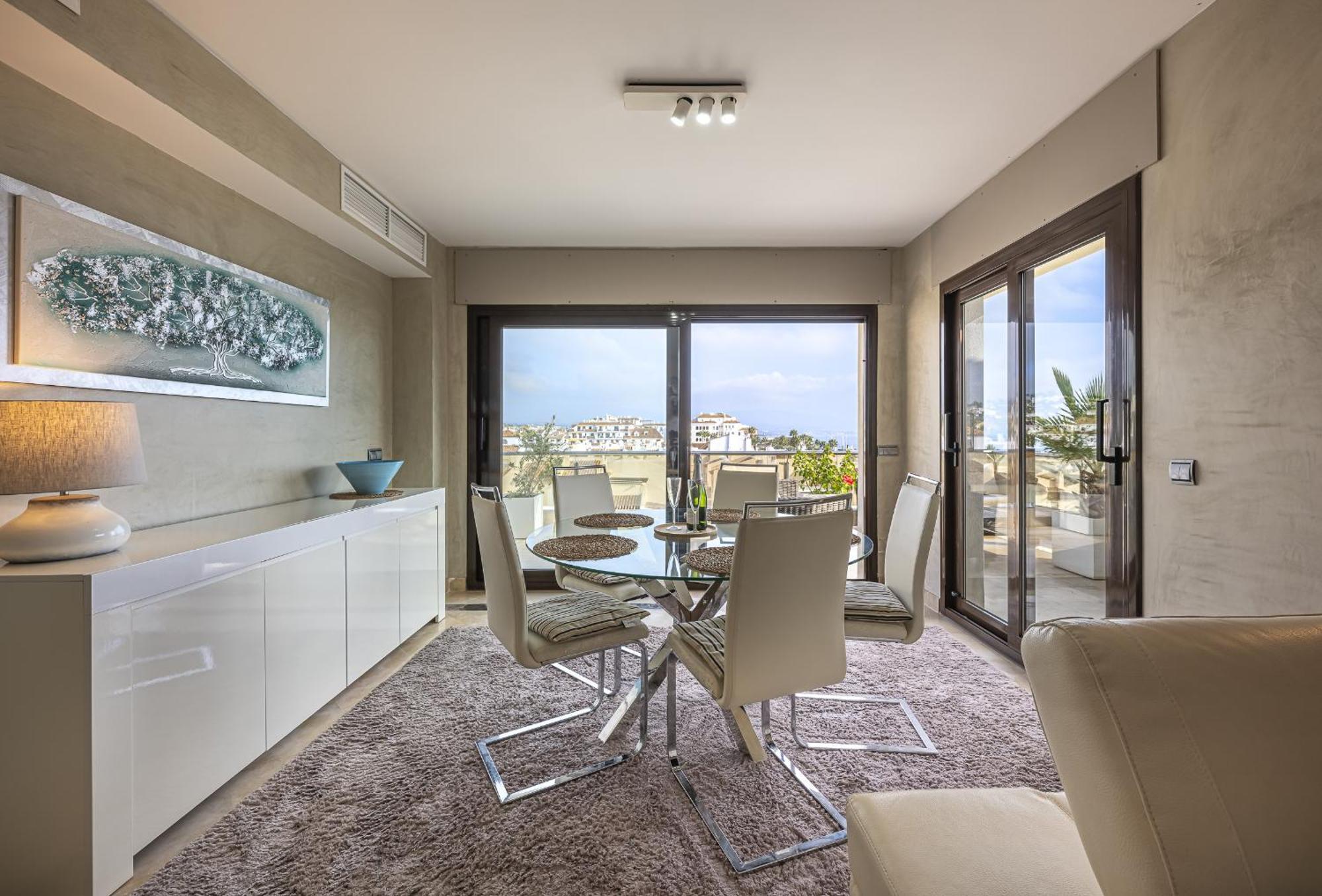 2218-duplex First Line With Sea View * Manilva