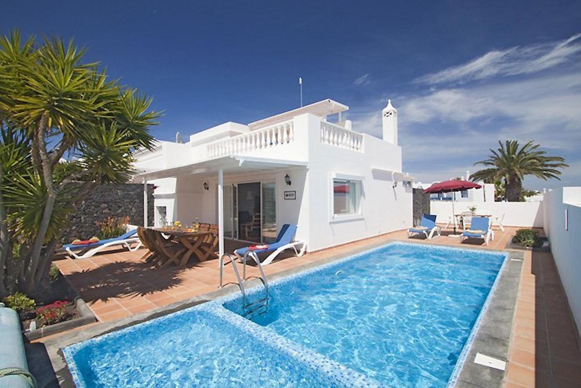 Lovely Mojones Casa Jasmine Heated Pool Short Walk To Puerto Del Carmen Villa *