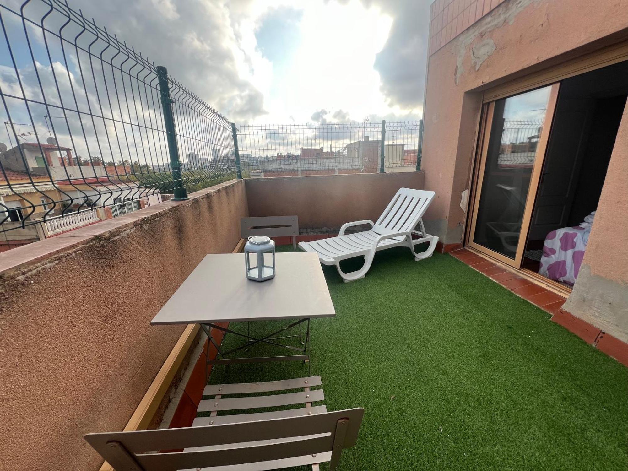 Private Double In A Shared Penthouse With Patios Hostal