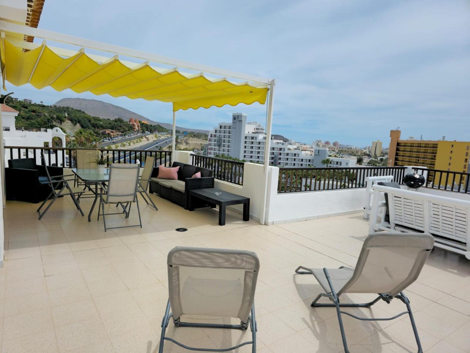 Penthouse Sea View Jacuzzy Terrace & Pool Playa Fanabe