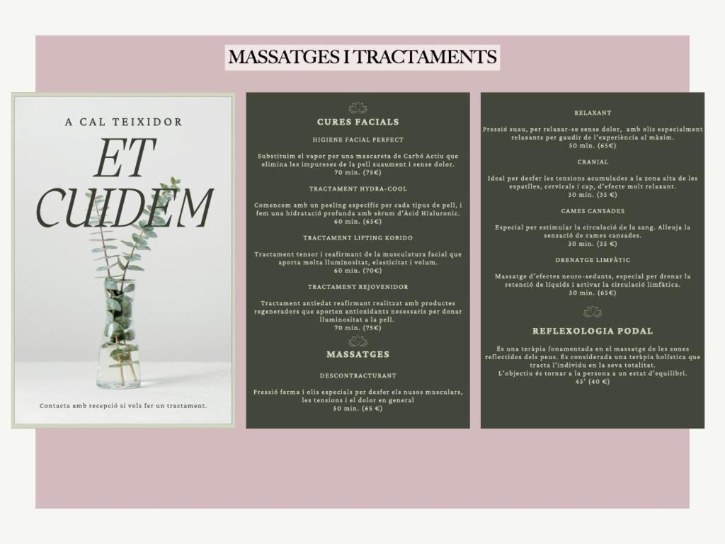 L'hotelet D'estamariu Cal Teixidor