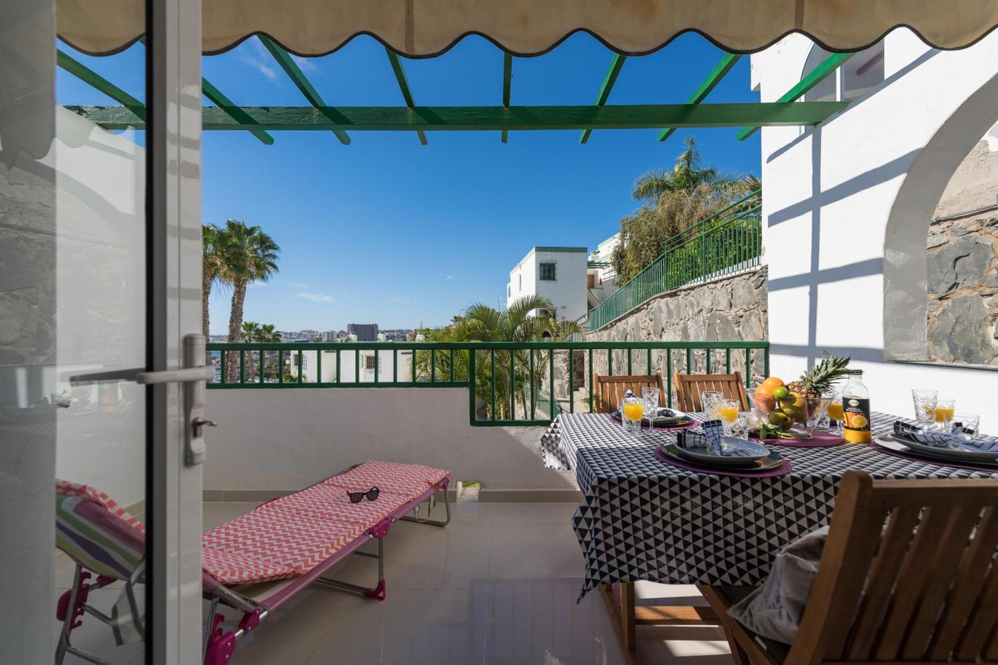 Sea View 2br Toploctaion Heated Pool 5 Min To Apartment San Agustin (Gran Canaria)