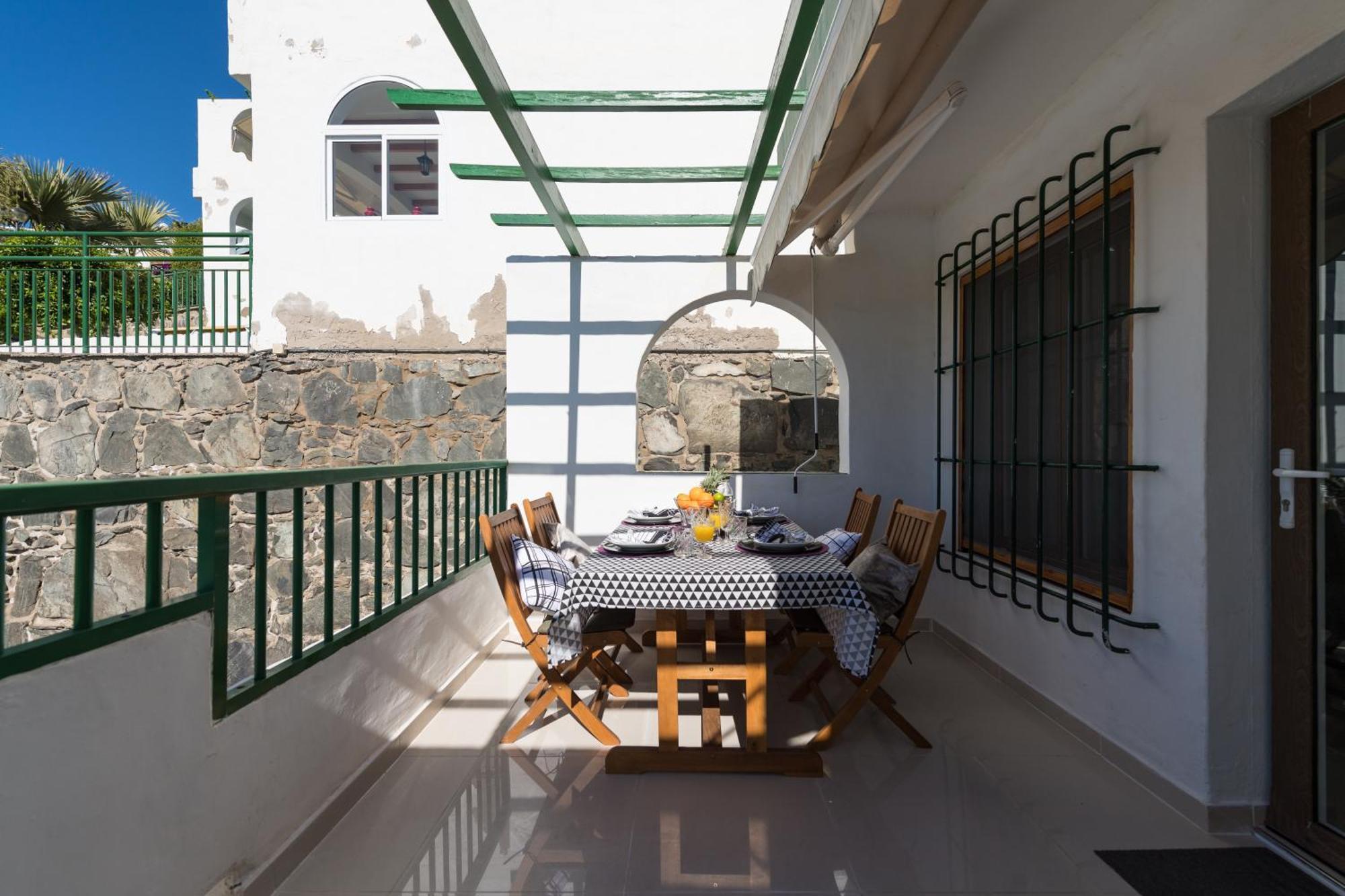 Sea View 2br Toploctaion Heated Pool 5 Min To San Agustin (Gran Canaria)