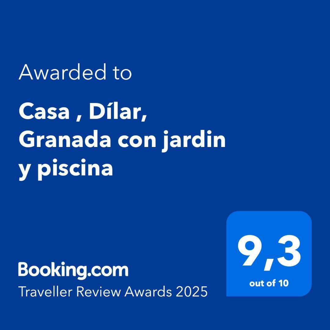 Casa , Dilar, Granada Con Jardin Y Piscina * Dílar