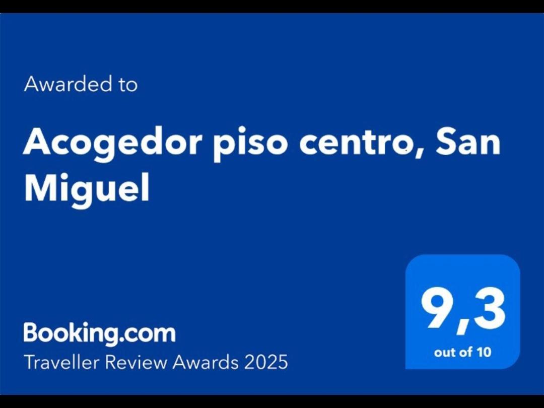 Acogedor Piso Centro, San Miguel Apartamento