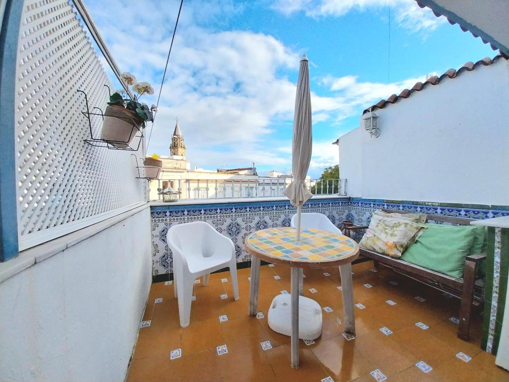 Atico Estudio Plaza Del Arenal - Terraza Con Vistas * Jerez de la Frontera
