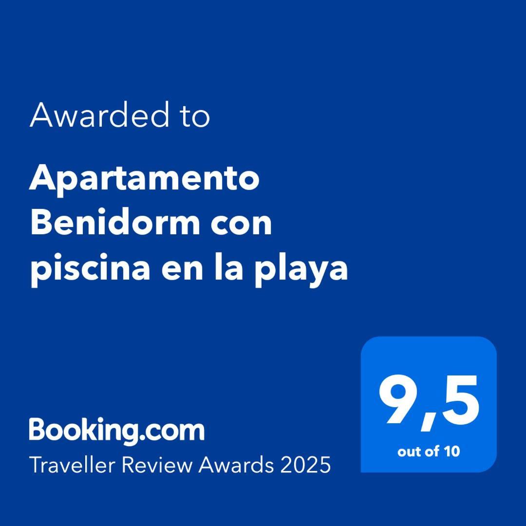 Benidorm Con Piscina En La Playa Apartamento Cala de Finestrat