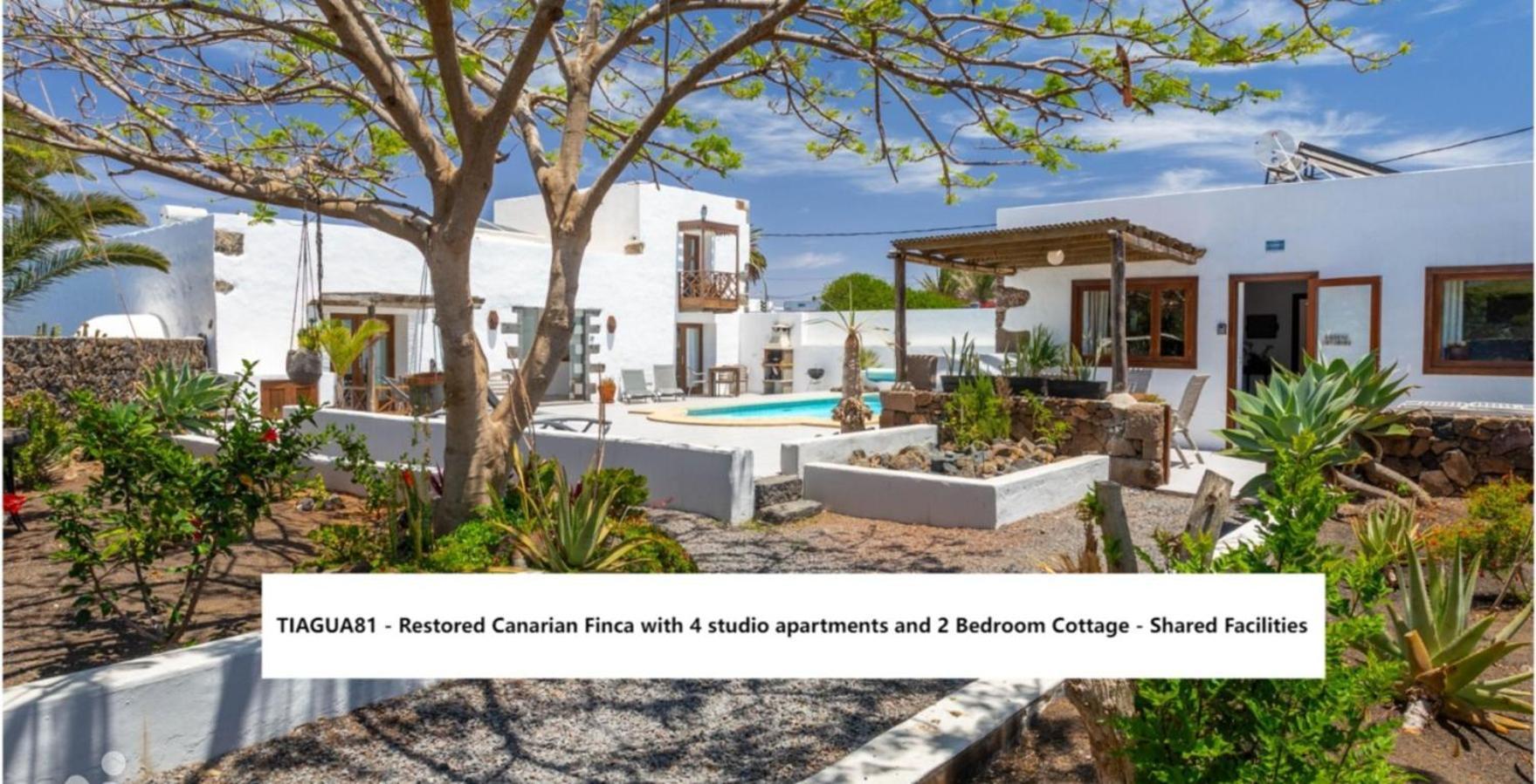 Apartamento Rincon Botanico - Shared Pool - Island Location - 10 Mins Drive To Famara And La Santa