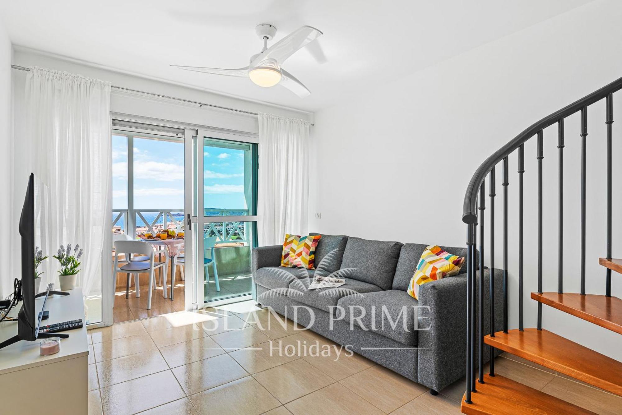Breathtaking Panoramic Views In Golf Del Sur Cnd53 Apartamento