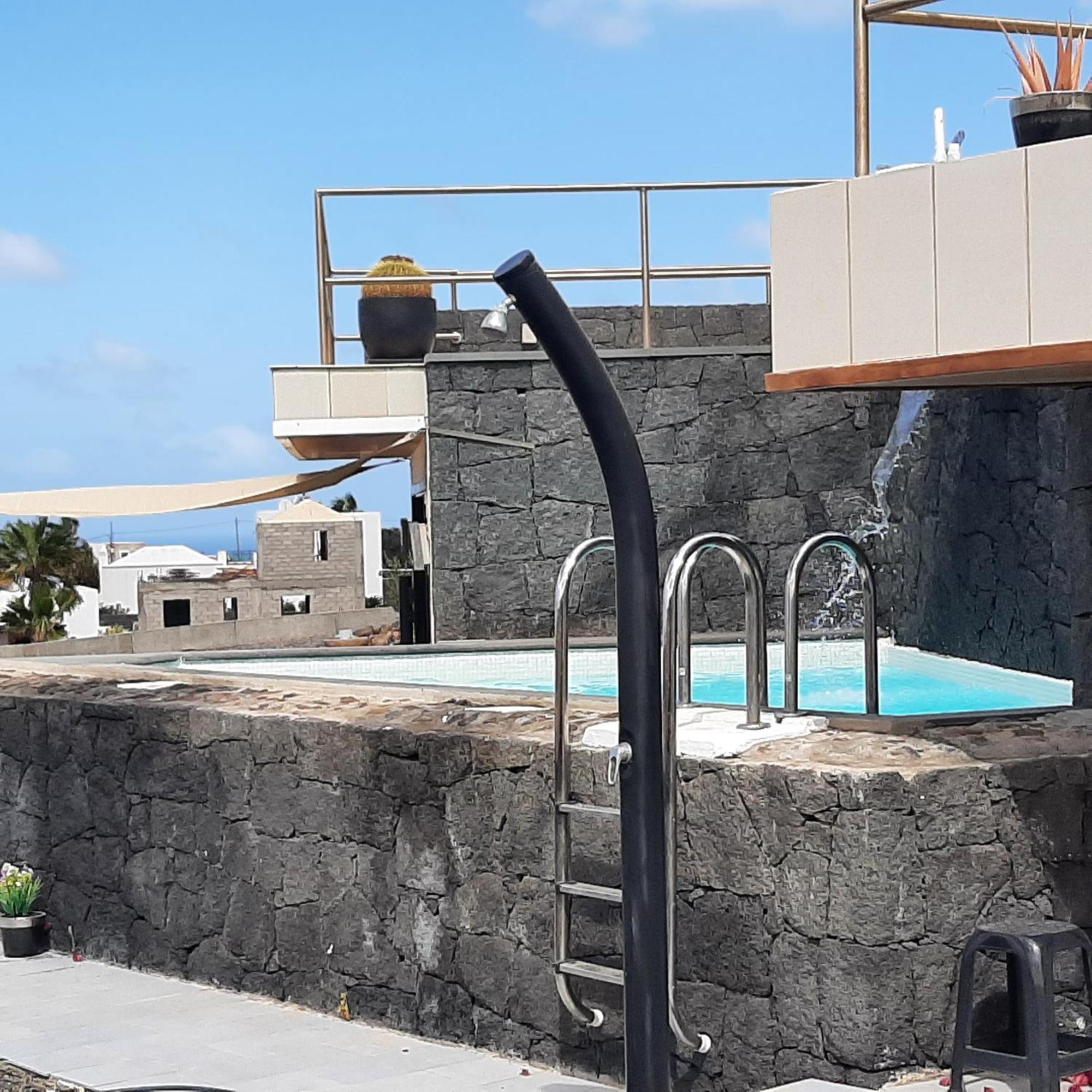 Meerblick Und Naehe Feuerberge Mit Eigenem Beheizten Pool Apartamento Las Breñas